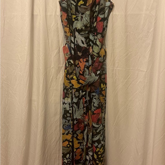 NWT Ted Baker Orta Floral Print Wide Leg Jumpsuit - Picture 1 of 11
